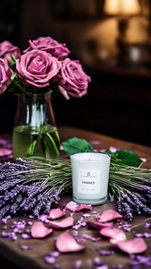 FRANCE Soy Wax Candle | Lavender | Sage | Rosemary