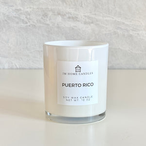 PUERTO RICO Soy Wax Candle | Guava | Passionfruit | Mango