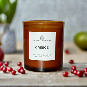 GREECE Scented Candle | Olive Blossoms | Citrus | Musk
