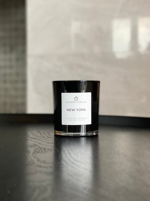 NEW YORK Soy Wax Candle | Apple | Black Currant | Patchouli