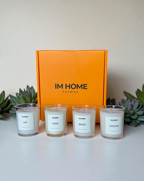 THE VOW CANDLE SET - Set of 4