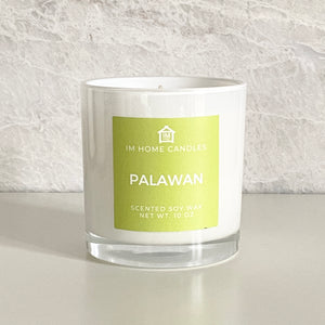 PALAWAN Soy Wax Candle | Pineapple | Coconut | Bamboo | Ozone