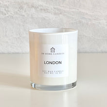 Load image into Gallery viewer, LONDON Soy Wax Candle | White Tea | Bergamot | Jasmine | Thyme