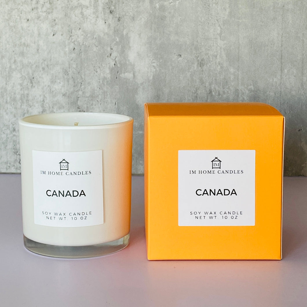 CANADA | Scented Candle | Apple | Maple | Cinnamon | Vanilla