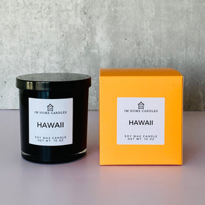 HAWAII Soy Wax Candle | Hibiscus | Jasmine | Pineapple